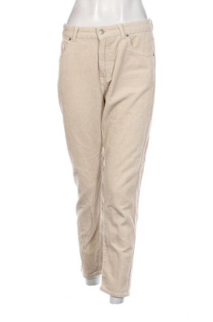 Pantaloni de velvet de femei Dr. Denim, Mărime M, Culoare Ecru, Preț 26,48 Lei