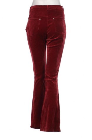 Pantaloni de velvet de femei Gallop, Mărime S, Culoare Roșu, Preț 29,57 Lei