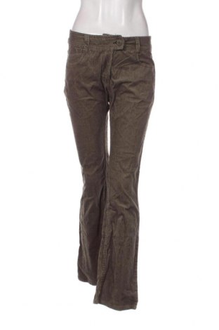Pantaloni de velvet de femei H&M, Mărime M, Culoare Verde, Preț 25,19 Lei