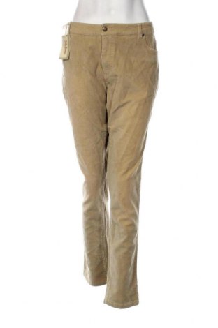Γυναικείο κοτλέ παντελόνι John Baner, Μέγεθος XL, Χρώμα  Μπέζ, Τιμή 8,54 €