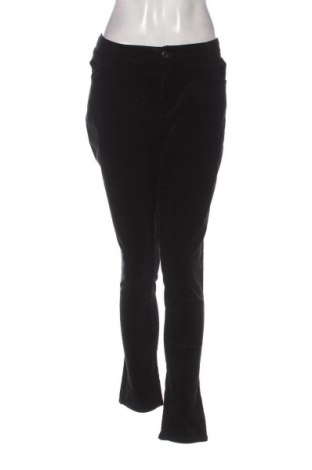 Γυναικείο κοτλέ παντελόνι LCW, Μέγεθος XL, Χρώμα Μαύρο, Τιμή 7,56 €