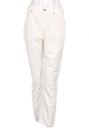 Pantaloni de velvet de femei Lee, Mărime M, Culoare Alb, Preț 288,16 Lei