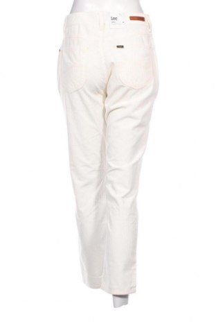 Pantaloni de velvet de femei Lee, Mărime M, Culoare Alb, Preț 259,34 Lei