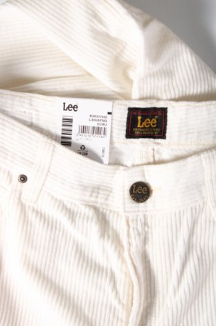 Γυναικείο κοτλέ παντελόνι Lee, Μέγεθος L, Χρώμα Λευκό, Τιμή 13,55 €