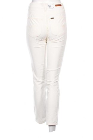 Pantaloni de velvet de femei Lee, Mărime S, Culoare Alb, Preț 259,34 Lei
