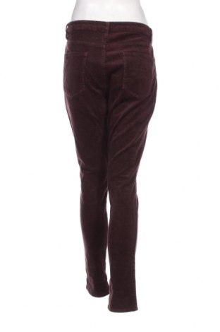 Pantaloni de velvet de femei Manor, Mărime L, Culoare Roșu, Preț 34,34 Lei