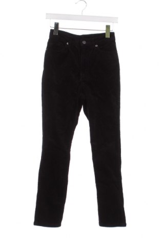 Pantaloni de velvet de femei Monki, Mărime XS, Culoare Negru, Preț 29,70 Lei