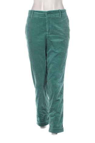 Pantaloni de velvet de femei Oui, Mărime L, Culoare Verde, Preț 110,63 Lei
