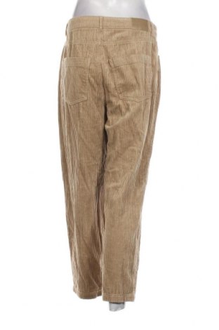 Pantaloni de velvet de femei Pull&Bear, Mărime M, Culoare Bej, Preț 9,54 Lei
