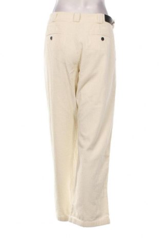 Pantaloni de velvet de femei Replay, Mărime L, Culoare Ecru, Preț 320,43 Lei