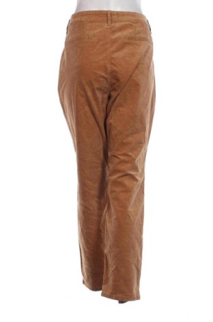Γυναικείο κοτλέ παντελόνι Rick Cardona, Μέγεθος XXL, Χρώμα Καφέ, Τιμή 11,04 €