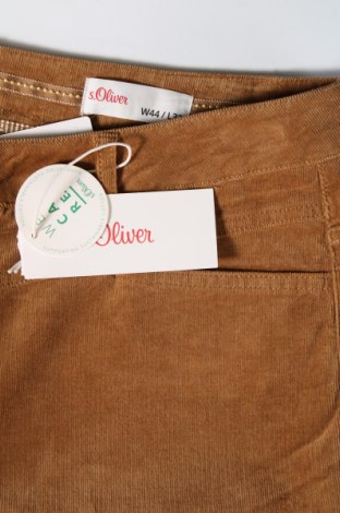Pantaloni de velvet de femei S.Oliver, Mărime XL, Culoare Maro, Preț 60,10 Lei