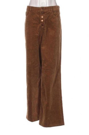 Pantaloni de velvet de femei S.Oliver, Mărime L, Culoare Maro, Preț 51,81 Lei