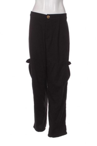 Γυναικείο κοτλέ παντελόνι SHEIN, Μέγεθος XL, Χρώμα Μαύρο, Τιμή 17,94 €