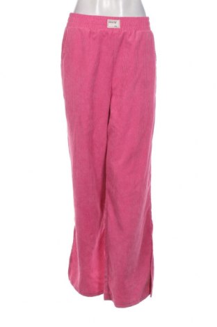 Pantaloni de velvet de femei SHEIN, Mărime M, Culoare Roz, Preț 32,43 Lei