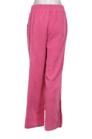 Pantaloni de velvet de femei SHEIN, Mărime M, Culoare Roz, Preț 32,43 Lei