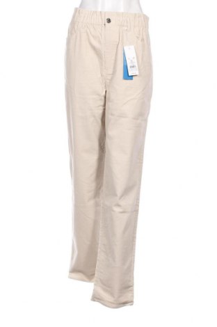 Дамски джинси Samsoe & Samsoe, Размер XL, Цвят Бежов, Цена 36,50 лв.