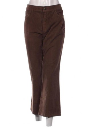 Γυναικείο κοτλέ παντελόνι Sisley, Μέγεθος XL, Χρώμα Καφέ, Τιμή 13,67 €