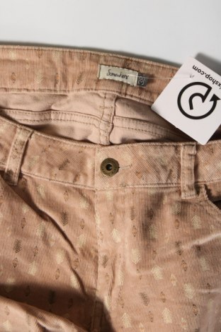 Γυναικείο κοτλέ παντελόνι Somewhere, Μέγεθος M, Χρώμα  Μπέζ, Τιμή 4,09 €