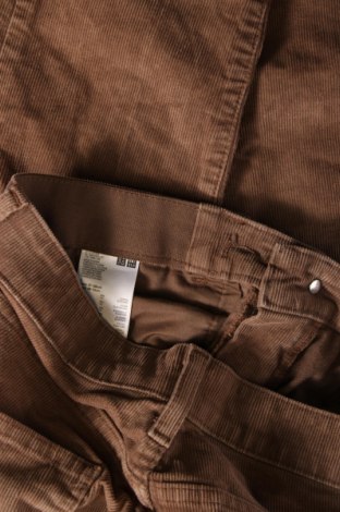 Pantaloni de velvet de femei Uniqlo, Mărime M, Culoare Maro, Preț 115,13 Lei