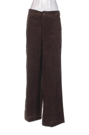 Pantaloni de velvet de femei United Colors Of Benetton, Mărime L, Culoare Maro, Preț 42,93 Lei