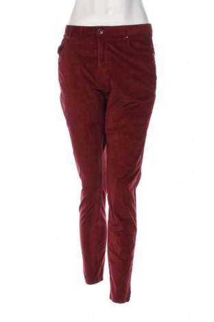 Pantaloni de velvet de femei United Colors Of Benetton, Mărime XL, Culoare Roșu, Preț 51,81 Lei