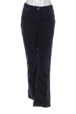 Pantaloni de velvet de femei Waschbar, Mărime XL, Culoare Albastru, Preț 35,79 Lei