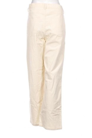 Γυναικείο κοτλέ παντελόνι Weekday, Μέγεθος XL, Χρώμα Εκρού, Τιμή 9,01 €