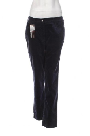 Γυναικείο κοτλέ παντελόνι Zerres, Μέγεθος M, Χρώμα Μπλέ, Τιμή 4,49 €