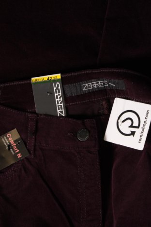 Дамски джинси Zerres, Размер L, Цвят Лилав, Цена 16,53 лв.