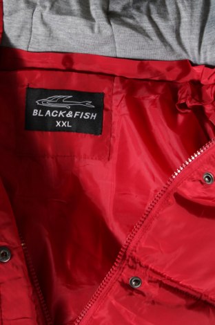 Γυναικείο γιλέκο Black&fish, Μέγεθος XXL, Χρώμα Κόκκινο, Τιμή 21,65 €