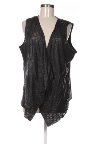 Γυναικείο γιλέκο Ms Mode, Μέγεθος XL, Χρώμα Μαύρο, Τιμή 14,64 €