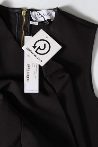 Damen Overall Closet London, Größe M, Farbe Schwarz, Preis € 28,40