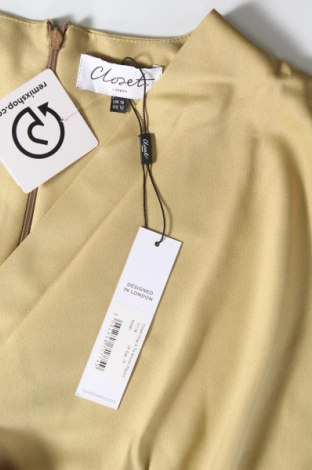 Damen Overall Closet London, Größe XL, Farbe Gelb, Preis 53,37 €