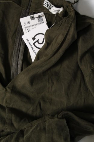 Дамски гащеризон Zara, Размер S, Цвят Зелен, Цена 38,76 лв.