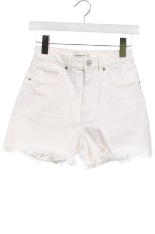Pantaloni scurți de femei Abercrombie & Fitch, Mărime XXS, Culoare Alb, Preț 140,63 Lei