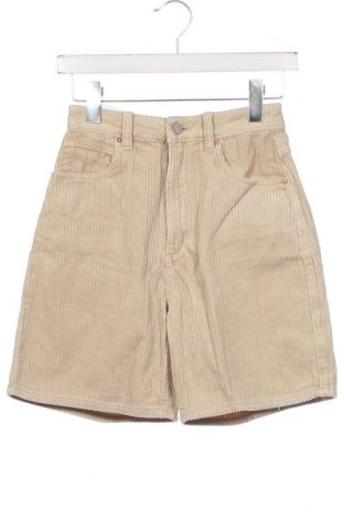 Pantaloni scurți de femei Abrand Jeans, Mărime XS, Culoare Bej, Preț 65,86 Lei