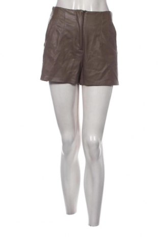 Дамски къс панталон Amisu, Размер XS, Цвят Кафяв, Цена 9,88 лв.