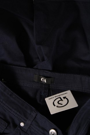 Дамски къс панталон C&A, Размер XS, Цвят Син, Цена 9,60 лв.