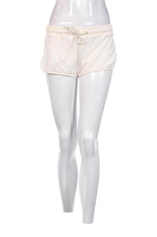 Γυναικείο κοντό παντελόνι Censored, Μέγεθος S, Χρώμα Εκρού, Τιμή 6,71 €