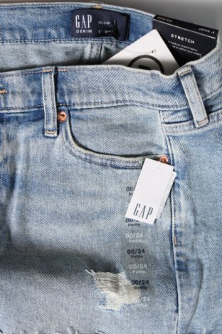 Γυναικείο κοντό παντελόνι Gap, Μέγεθος XXS, Χρώμα Μπλέ, Τιμή 27,84 €