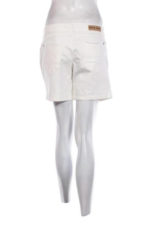 Дамски къс панталон Garcia Jeans, Размер M, Цвят Бял, Цена 29,00 лв.