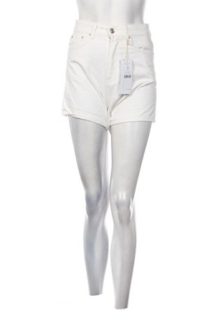 Γυναικείο κοντό παντελόνι Gina Tricot, Μέγεθος XXS, Χρώμα Λευκό, Τιμή 20,62 €