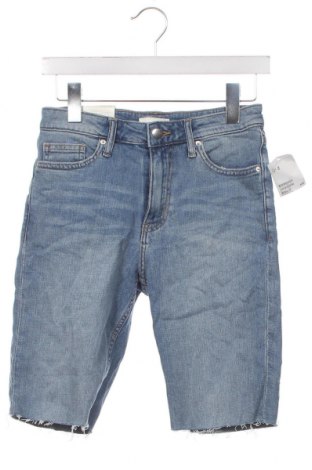 Дамски къс панталон H&M, Размер S, Цвят Син, Цена 8,06 лв.
