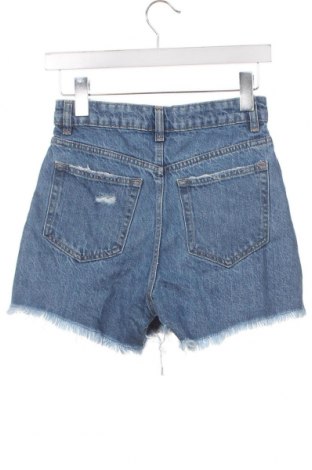 Дамски къс панталон H&M, Размер XS, Цвят Син, Цена 19,00 лв.