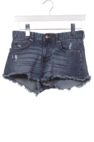 Pantaloni scurți de femei H&M, Mărime XS, Culoare Albastru, Preț 21,81 Lei