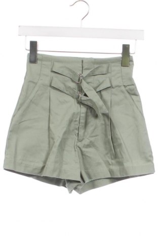 Дамски къс панталон H&M Divided, Размер XXS, Цвят Зелен, Цена 18,60 лв.