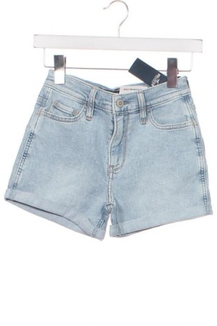 Γυναικείο κοντό παντελόνι Hollister, Μέγεθος XXS, Χρώμα Μπλέ, Τιμή 13,89 €