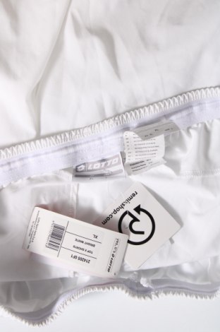 Γυναικείο κοντό παντελόνι Lotto, Μέγεθος XL, Χρώμα Λευκό, Τιμή 14,94 €