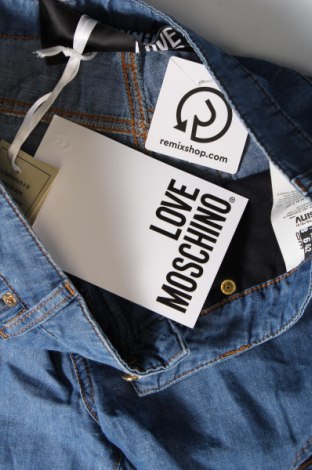 Pantaloni scurți de femei Love Moschino, Mărime M, Culoare Albastru, Preț 380,00 Lei